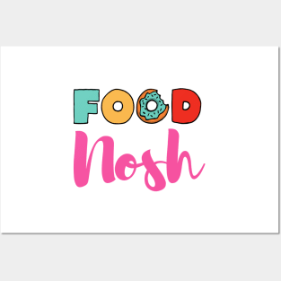 Nosh - Funny Yiddish Quotes Posters and Art